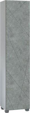 Пенал напольный Vigo Geometry 45 см П23-450(Geometry)-бетон
