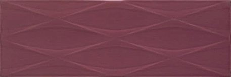 Azulejos Alcor Geneve Relieve Violet R820 Настенная плитка 25x75