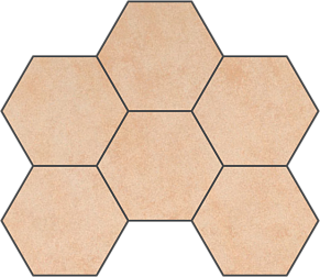 Jet Mosaic Honey HY04 Декор Напольная плитка 28,3х24,6 см
