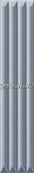 Ava Ceramica UP Cannettato Blue Glossy Голубая Глянцевая Настенная плитка 5x25 см