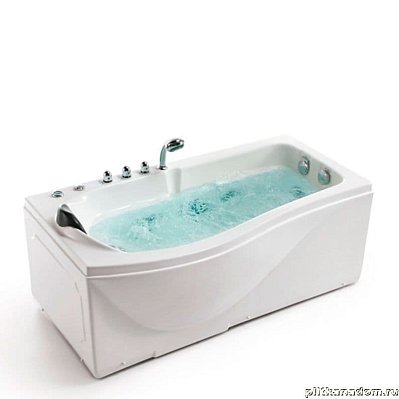 SSWW A101A L Акриловая ванна с гидромассажем 150х82х65