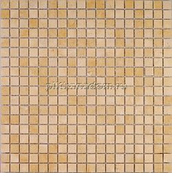 Premium Marble Чистые цвета Jerusalem Gold Polished Мозаика 1,5x1,5 29,7x29,7 см