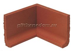 Stroeher Keraplatte Terra 215 Patrizierrot Плинтус угловой фигурный внутренний 12х9,6 см
