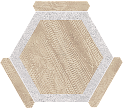 Monopole Avant Oregon Haya Gris Бежевый Матовый Керамогранит 22x25 см