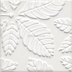 Kerama Marazzi Агдаль Декор 1 белый матовый структура 15x15 см