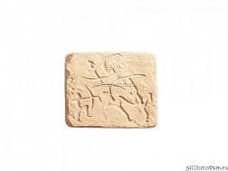 UniStone Наскальная живопись 9 Желтый Вставка 14,5x14,5x2,2 см