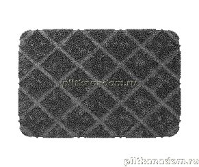 WasserKRAFT Lippe BM-6512 Charcoal Gray Коврик для ванной комнаты