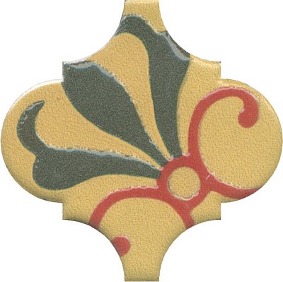Kerama Marazzi Арабески Майолика OS-A38-65000 Декор Орнамент 6,5х6,5 см