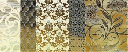 Impronta Italgraniti Shine BATIK ORO DEC.B Декор 24х59 см