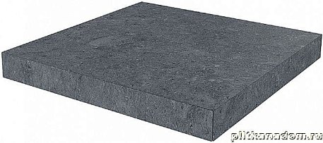 Керама Марацци Роверелла DL501300R-GCA Угловая клееная Ступень серый темный 33х33 см