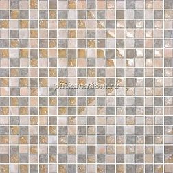Decor-mosaic Стиль MDS-01 Мозаика (прозрачное стекло с эффектом битого стекла + матовое стекло с эффектом битого стекла + натуральный камень) 30,2х30,2 см