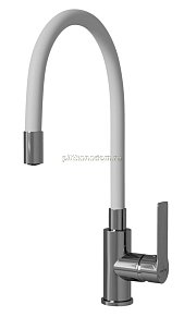 Mixline Kitchen Line 553225 Смеситель для кухни, гибкий излив белый