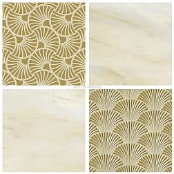 N-ceramica Shell Mosaic Вставка 6,5х6,5 см