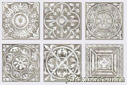 Керама Марацци Сонет B1294-SG1602 Декор Керамогранит серый 4,7х4,7 см