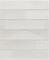 Equipe Wadi 30067 Dеcor Snow Белый Матовый Декор 6x30 см