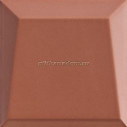 Ava Ceramica UP Lingotto Avana Matte Коричневая Матовая Настенная плитка 10x10 см