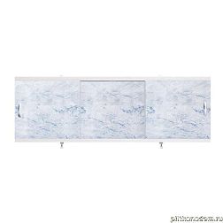 Alavann Оптима Экран для ванн 1,7 м пластик серо-голубой мрамор (17)
