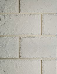 UniStone Одиссей 11 Белый Матовый Декоративный облицовочный камень 20x41 см