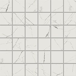 Marble Onlygres White MOG101 Белая Полированная Мозаика (5х5) 30x30 см