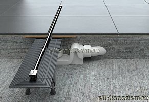 Viega Advantix Visign SR2 686291 дизайн-вставка с комплектующими для монтажа и боковыми накладками