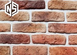 Next Stone Искусственный камень Кирпичная кладка Античный кирпич арт.017 6х22 см
