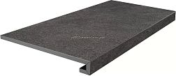 Kerama Marazzi Портленд KM8080G0061RGCF Антрацит Ступень фронтальная клееная 33x80 см