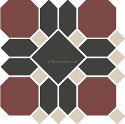 Top Cer Portree Black Sheet Черная Матовая Мозаика 29,5x29,5 см