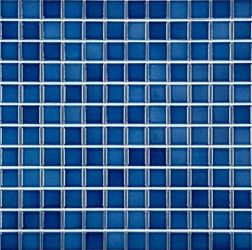 NS-Mosaic Porcelain series PW2323-25 Керамика Глянцевая Синяя Мозаика 30х30 (2,3х2,3) см
