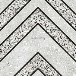 Gresant Artstone Infinia Arc Flora Pearl Matt. IT Серый Матовый Керамогранит 40х40 см