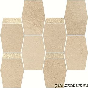 Paradyz Naturstone Beige Hexagon Mix Мозаика 23,3х28,6 см