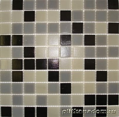 Pearl Мозаика CAA микс серый, тёмно-серый, чёрный (2х2х0,4) 32,7х32,7