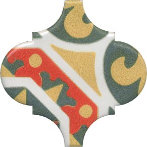 Kerama Marazzi Арабески Майолика OS-A35-65000 Декор Орнамент 6,5х6,5 см
