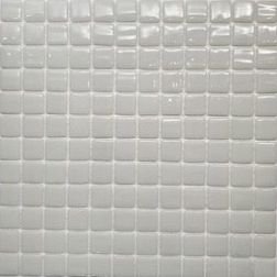 Gidrostroy Стеклянная мозаика QN-001 Белая Глянцевая 2,5x2,5 31,7x31,7 см