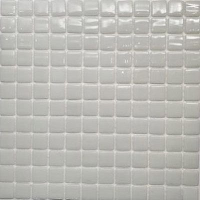 Gidrostroy Стеклянная мозаика QN-001 Белая Глянцевая 2,5x2,5 31,7x31,7 см
