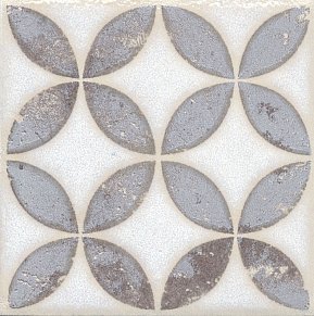 Керама Марацци Амальфи STG-A401-1266 Орнамент коричневый Вставка 9,9х9,9 см