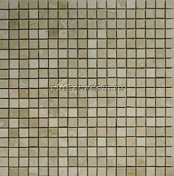 Orro Mosaic Orro Stone Botticino Tum. Мозаика 1,5х1,5 30,5х30,5 см