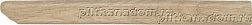 APE Ceramicas Oregon Remate Fior. Der. Peldano Nogal Спецэлемент 3,2x33 см
