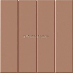 Wow Raster Lines M Mud Коричневый Матовый Керамогранит 15x15 см