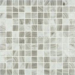Vidrepur Nature Pearl River №5700 (на сетке) Серая Матовая Мозаика 31,7х31,7 (2,5x2,5)