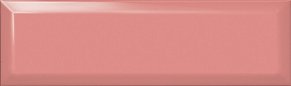Керама Марацци Аккорд 9024 Розовый грань Настенная плитка 8,5х28,5 см