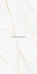 Laminam Diamond Cristallo Gold Lucidato Starlit B.M. LAMFFM0212_IT Белый Глянцевый Керамогранит 162х324 см