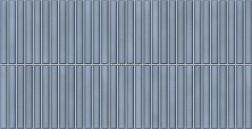 Gaya Fores Deco Lingot Blue Синяя Глянцевая Настенная плитка 32х62,5 см