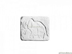 UniStone Наскальная живопись 5 Белый Вставка 14,5x14,5x2,2 см