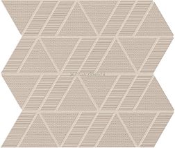 Atlas Concorde Aplomb Canvas Mosaico Triangle Матовый Декор 30,5х31,5 см
