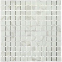 Bonaparte Мозаика стеклянная Mia White Mat Белая Матовая 30х30 (2,3х2,3) см