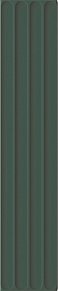 DNA tiles Plinto In Green Matt Зеленая Матовая Настенная плитка 10,7x54,2 см