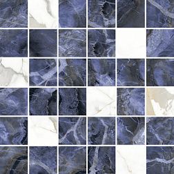 Laparet Laurel Микс Синяя Глянцевая Мозаика 29,7х29,7 см