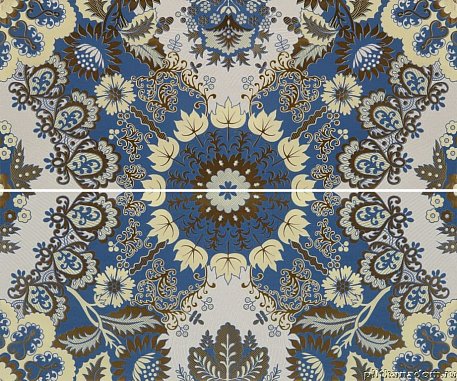 Gracia Ceramica Erantis Blue Панно 60х50 (из 2-х плиток)