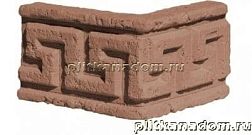 UniStone Меандр Коричневый Карниз широкий угловой 15,9x20,1x4 см