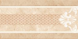 Eurotile Diamonds 81 Бежевый Глянцевый Бордюр 15х29,5 см